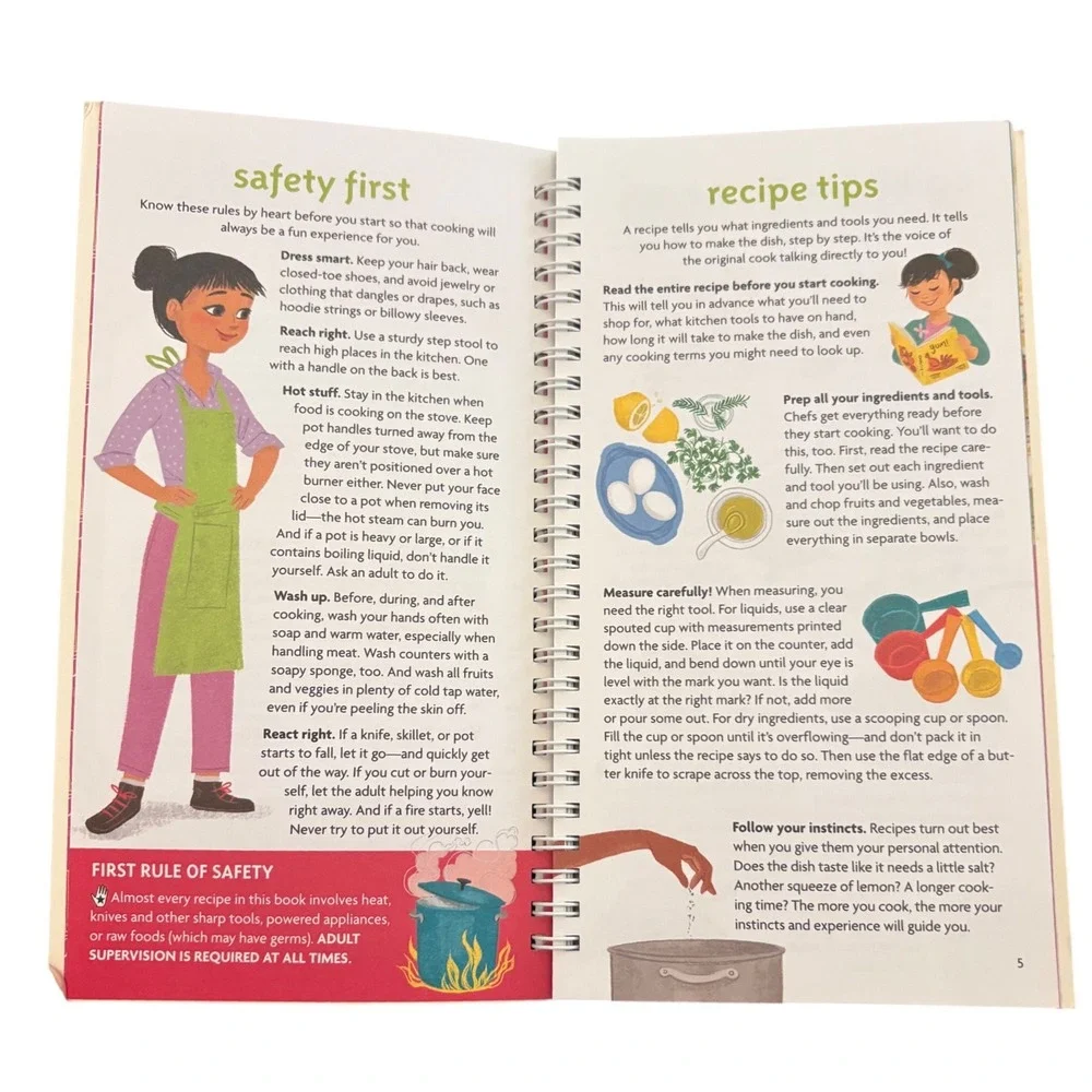 American‎ Girl Smart Girls Guide Cooking & Youre the Chef Cookbook 2 Book Set